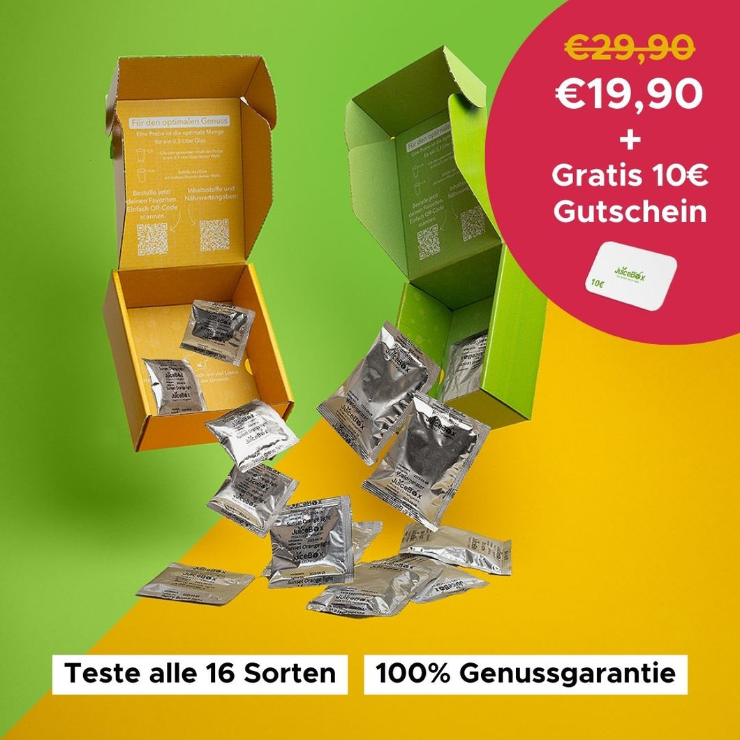 JuiceBox™ Genussbox Bonus-Set