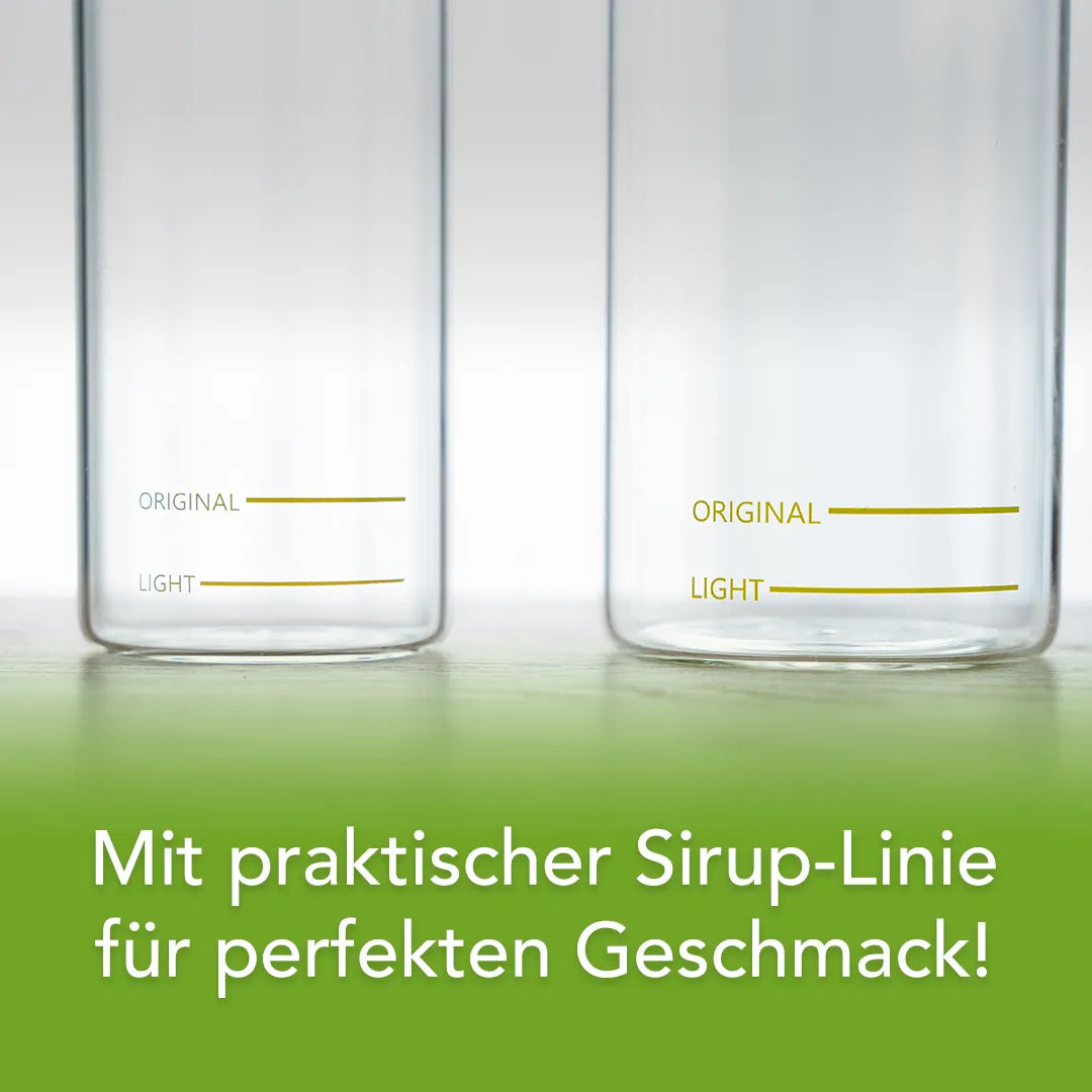 JuiceBox™ Glastrinkflasche